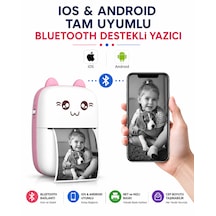 Bluetooth Mini Yazıcı Termal Fotoğraf Yazıcısı