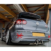 Golf 5 R32 Arka Tampon Eki R32 Difüzör - Boyasız - Fiberglass Reflektörler Ve Egzoz Ucu Hariç