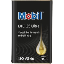 Mobil Dte 25 Ultra Yüksek Performanslı Hidrolik Yağı Teneke 16 L