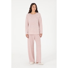 U.s. Polo Assn. Kadın Pembe Pijama Takım 50302036-vr041 Pembe