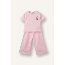 Defacto Miffy Tişört Alt 2'li Takım Kız Bebek H2760A526SP