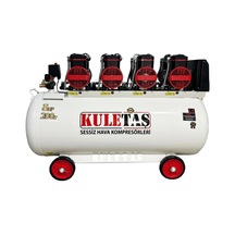 Kuletaş 200litre 8hp Premium Sessiz Yağsız Hava Kompresörü Dental