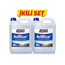 Adblue 10 Lt İkili Set Dizel Egzoz Sıvısı Dpf Toplam 20 L