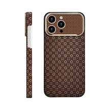 Joko İphone 16 Pro Deluxe Lensli Magsafe Kapak - Kahverengi