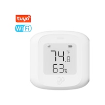 Tuya Wifi Sıcaklık Nem Test Cihazı Dijital Ekran Cep Çok Renkli