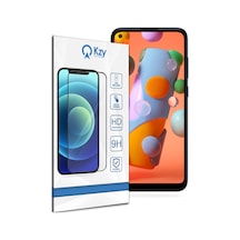 Samsung Galaxy M11 ile Uyumlu Tam Kaplayan Temperli Cam Ekran Koruyucu