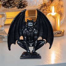 Pazly Suntek Siyah Raf Koleksiyonu Heykel Guardian Gotik Figür Demon Fo