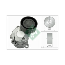 Ina Kayış Gergi Rulmanı Mercedes W204 C204 S204 C218 W212 S212 C207 X204 W166 Kütüklü Ina 534059210 A6512002170