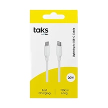 5 Adet Taks Usb-c - Lightning 120 Cm Hızlı Şarj/data Kablosu