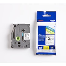 BROTHER P-TOUCH TZE-231 TZE-TAPE 12MM BEYAZ ÜZERİNE SİYAH LAMİNAS