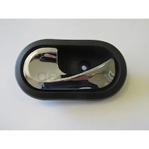 Ön Kapi İç Açma Kolu Sol Siyah Elceği Nikelajlı Renault Symbol - Thalia - Sd - 2009-2012