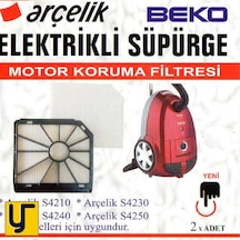 Arçelik Uyumlu S4210, S4230, S4240, S4250 Süpürge Motor Koruma Filtresi