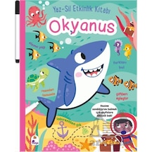Yaz-sil Etkinlik Kitabı Okyanus Kalemli İndigo Çocuk