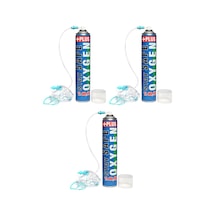 Stay Safe Oksijen Plus Oksijen Tüpü 3 x 185 G