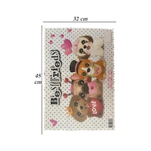Beslenme Bezi Yıkanabilir 32x48 Cm 1 Adet Best Frieds Beslenme Örtüsü Okul Öncesi Kreş Anasınıfı İlkokul İçin İdeal