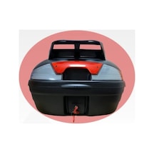 Arwic 46 Lt Sırt Dayamalı Cv46 Motosiklet Çantası Siyah Topcase