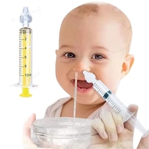 Lunaev Yeniden Kullanılabilir - Manuel Burun Temizleyici 10 Ml Kapasiteli Burun Açıcı Şırınga