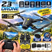Z3 Pro 720p Kameralı Brushless Motorlu Katlanabilir Drone 4 Pervaneli Uzaktan Kumandalı Quadcopter