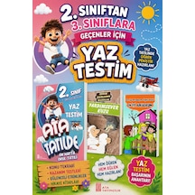 2.sınıftan 3.sınıflara Geçenler İçin Yaz Testim 2 Adet Hikaye Kitabı Hediyeli