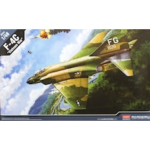 Academy 12294 1/48 Ölçek, F-4c Vietnam Savaşı Savaş Uçağı, Plastik Model Kiti-49448