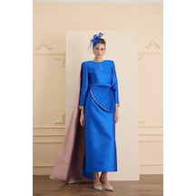 Senna Tulıpan Dress Saks Saks
