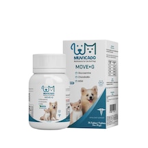 Muvicado Kedi Köpeklerde Eklem Sağlığı Destekleyici Glukozamin 75 Tablet