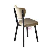 Simge Metal Sandalye Renkli Ayak 4 Lü Set Cafe,restaurant,mutfak,salon,yemek Odası Sandalyesi 001