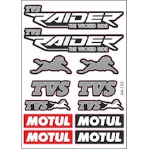 A4 Sticker 103 Tek Paket Çoklu Sticker Çok Renkli