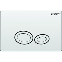 Creavit Drop Parlak Krom Kaplama Kumanda Paneli GP2004.00 Krom - Parlak
