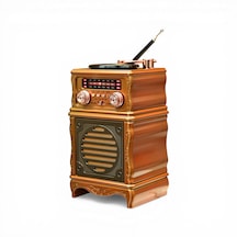 Rt-381 Nostalji Plak Çalar Görünüm Radyo,şık Tasarım Trend Bluetooth Nostaljik Radyo