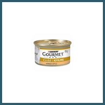Gourmet Kıyılmış Hindi Etli Yetişkin Kedi Konservesi 85 Gr Ob