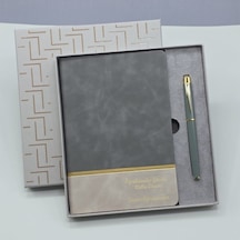 Askımo - Öğretmenler Gününe Özel Deri Defter Ve Kalem Set 93610055