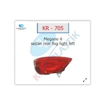 Arka Sis Far Lambası Sol Mgn 4 Sedan Model Kaya Plastık 265855907r