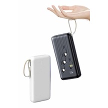 Mey İthalat 4 Çıkışlı 20.000 Mah Powerbank Uzun Pil Ömürlü Taşınabilir Diğer