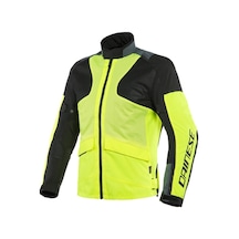Dainese Air Tourer Fluo Yellow Ebony Black Tekstil Mont