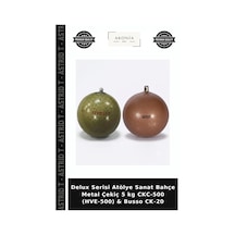 Delux Serisi Atölye Sanat Bahçe Metal Çekiç 5 Kg Ckc-500 Hve-500 & Busso Ck-20
