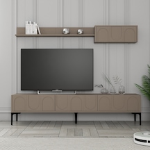Variant Lyon Duvar Raflı Tv Ünitesi - Atlas / Siyah