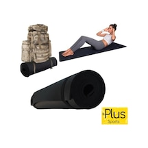 Plus Sport 7 Mm Pilates Ve Yoga Matı Siyah Siyah