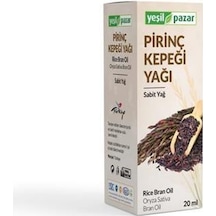 Yeşil Pazar Pirinç Kepeği Yağı 20 ML