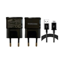 Senalstore Samsung Uyumlu Şarj Cihazı Aleti Ve Micro Usb Kablo - Füme
