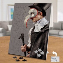 Maskeli Adam Maskeli Balo 240 Parça Puzzle Yapboz-02185