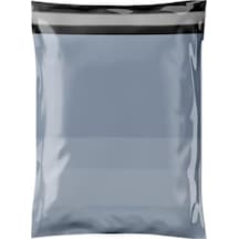 Etiket Plastik Kargo Poşeti Cepli 45 55 5 Cm Siyah 1 Pk 50 Adet Siyah 4 X 5