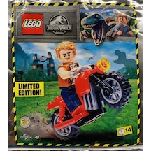 Lego Jurassic World 122114 Owen And Red Motorbike