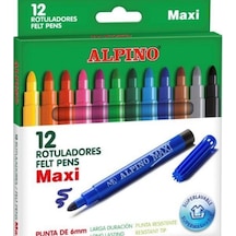 Keçeli Kalem Jumbo 12 Li Mavi