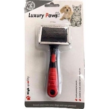 Luxury Paws Plastik Saplı Metal Köpek Fırçası XL Boy 7.5 x 12 x 19 CM
