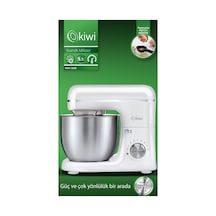 Kiwi Kmx-3638 Beyaz Hamur Yoğurma & Stand Mikser 5,3 Lt 1300w Mutfak Şefi