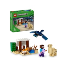 LEGO® Minecraft Steve'in Çöl Keşfi 21251 6+ Yaratıcı Oyuncak Yapım Seti - 75 Parça
