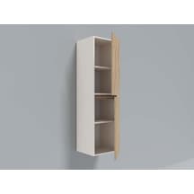 Teta Home Tokyo Mdf Banyo Boy Dolabı Vanilya - Atlantik Çam