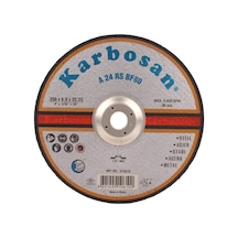 Karbosan Metal Taşlama Diski 10 Adet 230 x 8 x 22 MM