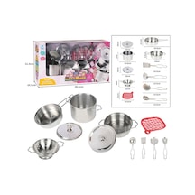 3815-6 Çelik Tencere Tava Seti 11 Parça -vardem Oyuncak